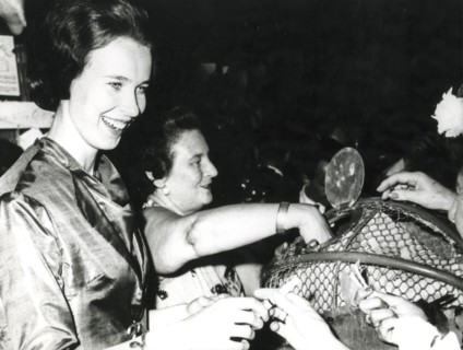 Maria Gabriella of Savoy, charity event, Paris, 1961
