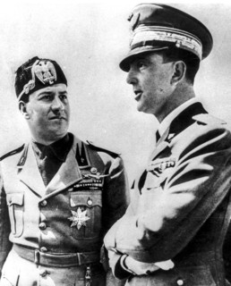 Re umberto II di savoia with giangaleazzo ciano