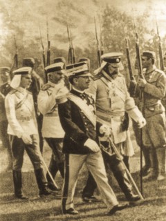 Umberto di savoia and ferdinando I of bulgaria, montenegro