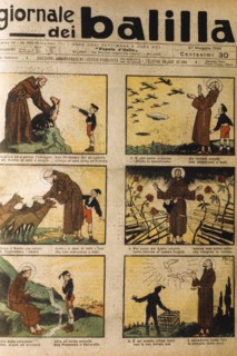 Giornale dei balilla, italian illustrated weekly for kids