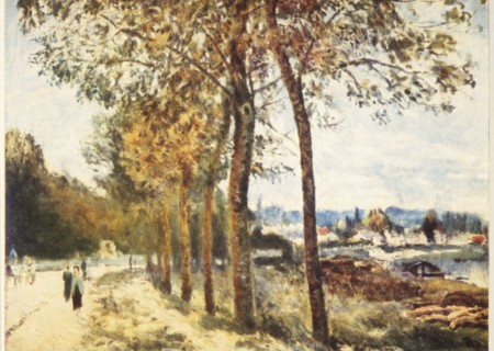 The seine at marly, alfred sisley, 1876