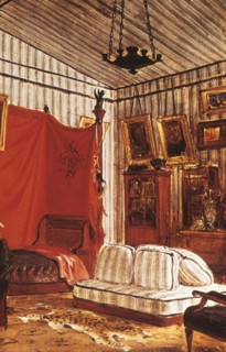 Appartement du comte de mornay, eugene delacroix, 1833