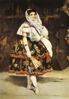 Lola de valence, edouard manet