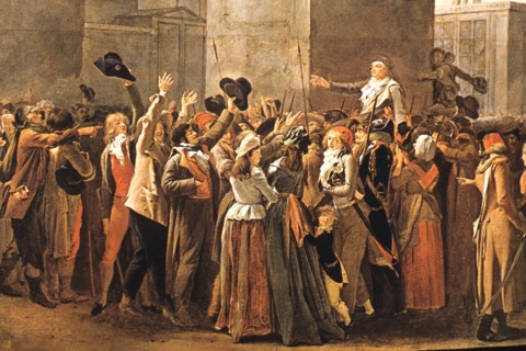 Triumph of Marat, louis leopold boilly