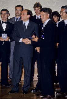 Silvio berlusconi, roberto baggio, 1995