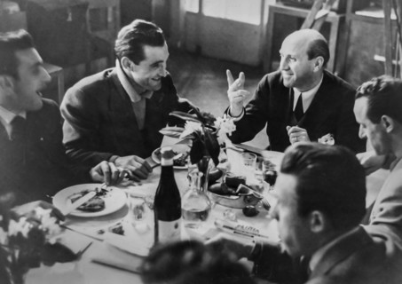 Footballers gianni toppan and antonio busini, 1946