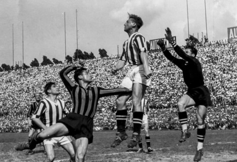 Inter - juventus 1946, petrini, rava and sentimenti