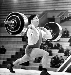 Vladimir Kaplunov, weightlifting, tbilisi, 1962