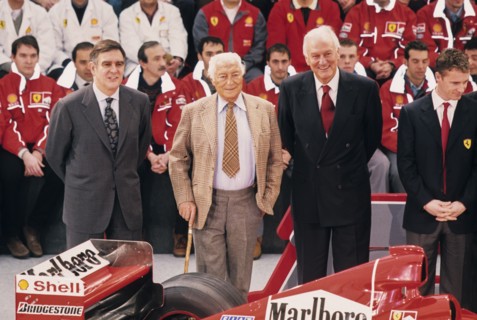 Ferrari F399 , paolo cantarella, giovanni agnelli, paolo fresco, eddie irvine, 90s