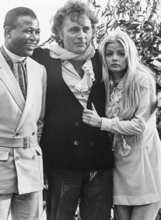 Sugar ray robinson, richard burton, ewa aulin, 1967