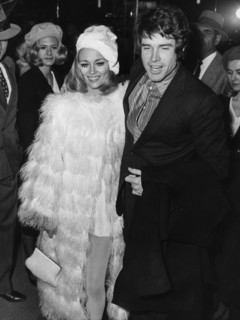 Faye dunaway, warren beatty, 1968