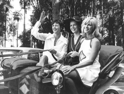 Harriet andersson, liv ullmann, bibi andersson, sorrento 1968