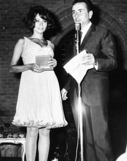 Maria grazia buccella, enzo tortora, premio agrodolce, castello di carimate, 1966