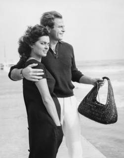 Lucia banti, ennio girolami, lido di venezia, 1960