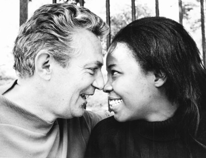 Peter finch, eletha barrett, new york, 1968