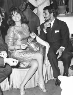 Eva bartok, giorgio tozzi, open gate club, rome 1961