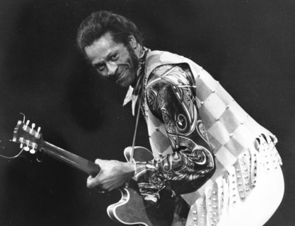 Chuck berry, the rainbow theatre, finsbury park, london 1973