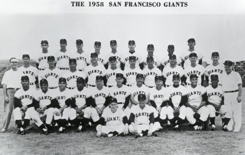 First SF Giants Team Portrait