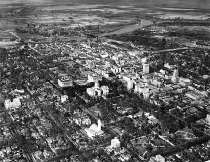 Aerial View Of Sacramento