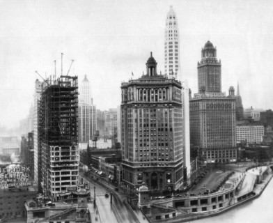 Downtown Chicago In 1913