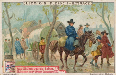 Picture series from the life of Shakespeare