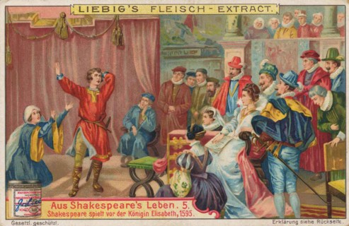 Picture series from the life of Shakespeare