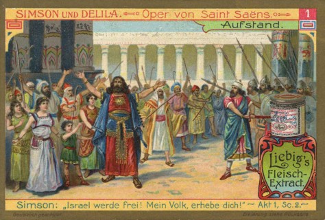 Picture series Samson and Delilah