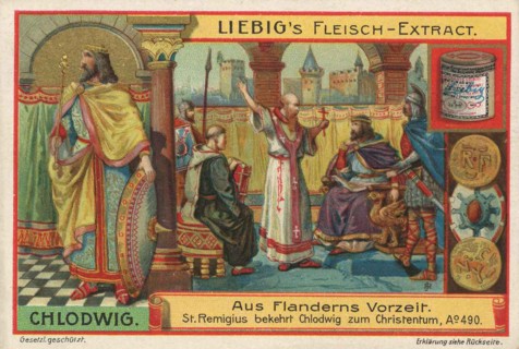 Picture series from prehistoric times in Flanders