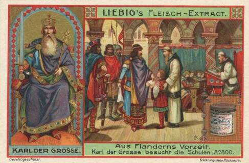Picture series from prehistoric times in Flanders