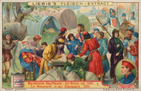 Picture series famous merchants