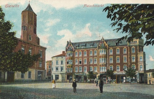 Meat Market, Gliwice, German Gleiwitz, Upper Silesian county free city in the Polish Voivodeship