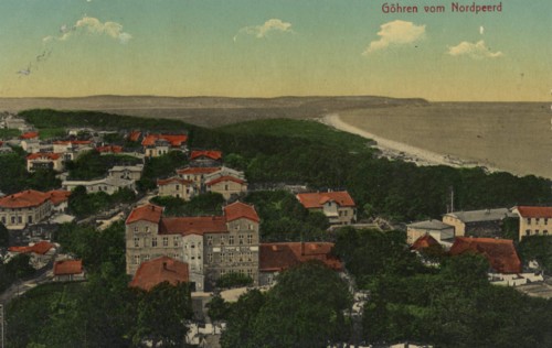Baltic seaside resort Goehren on the peninsula Mönchgut, district Vorpommern-Rügen, island Rügen,