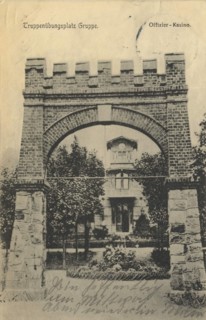 Military training area Gruppe, was located near the village Gruppe, Grupa, about 20 km northeast of