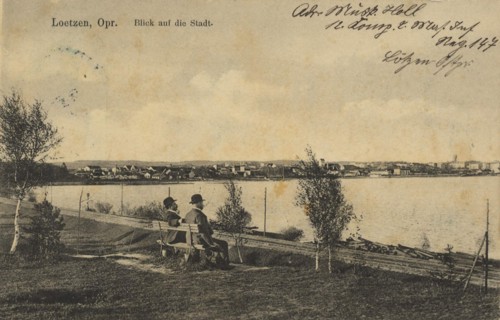 Loetzen in East Prussia, Germany, today Gizycko, a town in the Polish Voivodeship Warmia-Masuria,