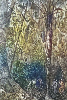 the breakthrough of the road to Nicaragua into the Miskito Reserve