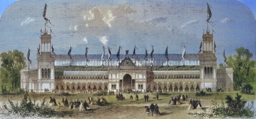 The palace of the third Schützenfest in Vienna