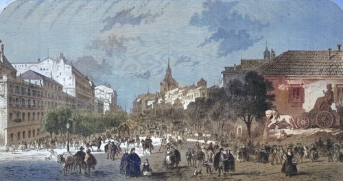 the street Rue d'Alcala