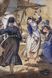 The Italian dance Tarantella