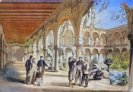 Inner courtyard of the Governor's Palace