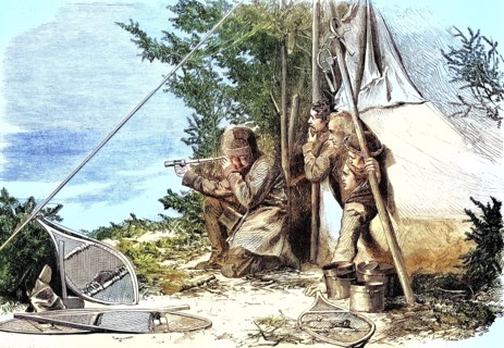 Hunting reindeer