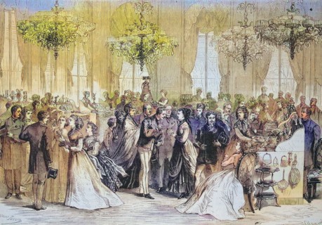 Charity event and sale at the Ministry of Foreign Affairs for the construction of a German hospital in Paris