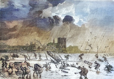 The hurricane of March 8