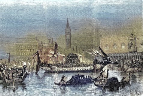 Funeral of Daniele Manin (13 May 1804 - 22 September 1857)