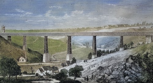Montlucon railroad bridge