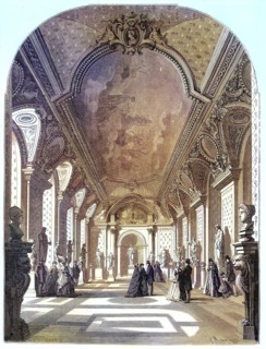 the restoration in the Louvre