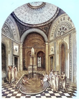 Oriental baths in Budapest