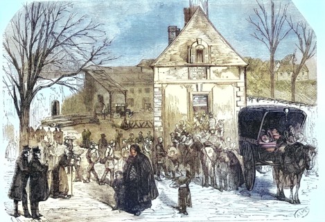 Distribution of bread to the poor of Augerville