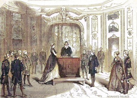 Theater scene from La Czarine