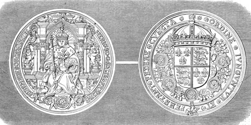 The seals of King Henry VIII