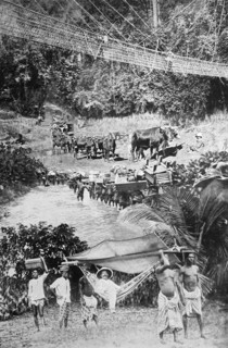 The old means of transport in the German colonies